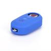 3 Buttons Silicone Car Key Case Cover For Fiat 500 Flip Folding Remote Key Shell For Fiat Punto Panda Car Accessories
