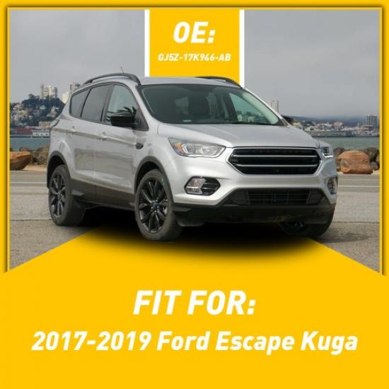 For 2017- Ford Escape Kuga Car Front Bumper Fog Light Cover Left Driver Side
