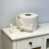 Boekthema Toiletrolhouder, Zwart-Wit Ontwerp, Leuke Badkamerdecoratie & Vakantiegeschenk