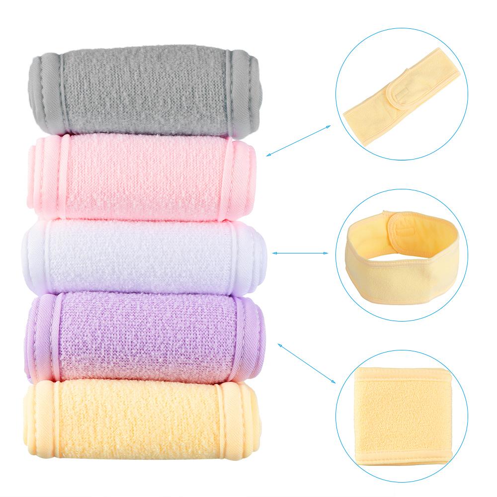 Yoga Accessories Cosmetic Shower Facial Adjustable Makeup Hairband Head Band Tiara Turban Turban