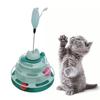 Physical Exerciser Cat Toy Tower Interactive Pet Plaything Fun Puzzle Game Kitten Toys  Multi-Cat