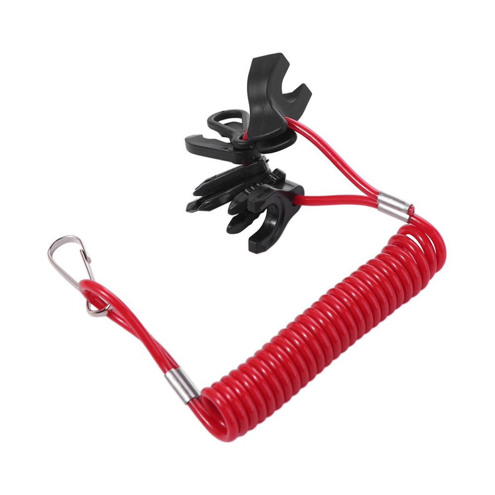7 Keys Kill Switch Key Lanyard Tether Cord Boat Outboard Engine Kill Stop Switch  Outboard Engine