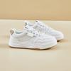 Spring White Shoes New Style of Female Students' Thick-soled High-rise Sports Shoes Casual Street Shot