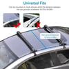 Universal 43 Aluminum Roof Rack Cross Bars with Anti-Theft Lock for 42.9-44.9inch Bare Roof Adjustable Window Frame Black Suppo