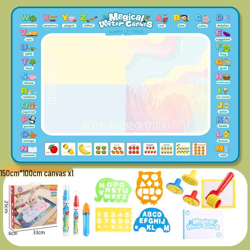 Magic Water Canvas: Children's Colorful Doodle Mat & Drawing Board
