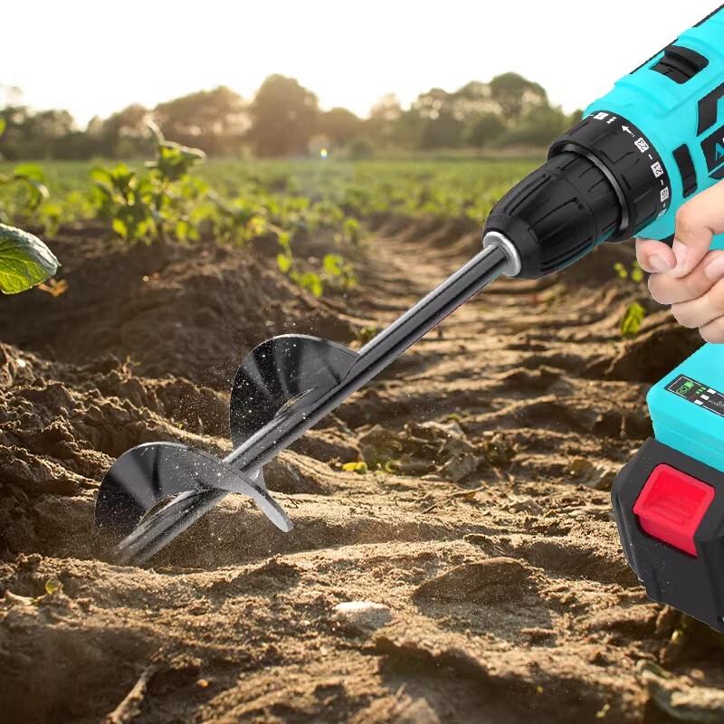 Longmazu 20V Cordless Earth Auger Drill CN Plug (adapter Included)