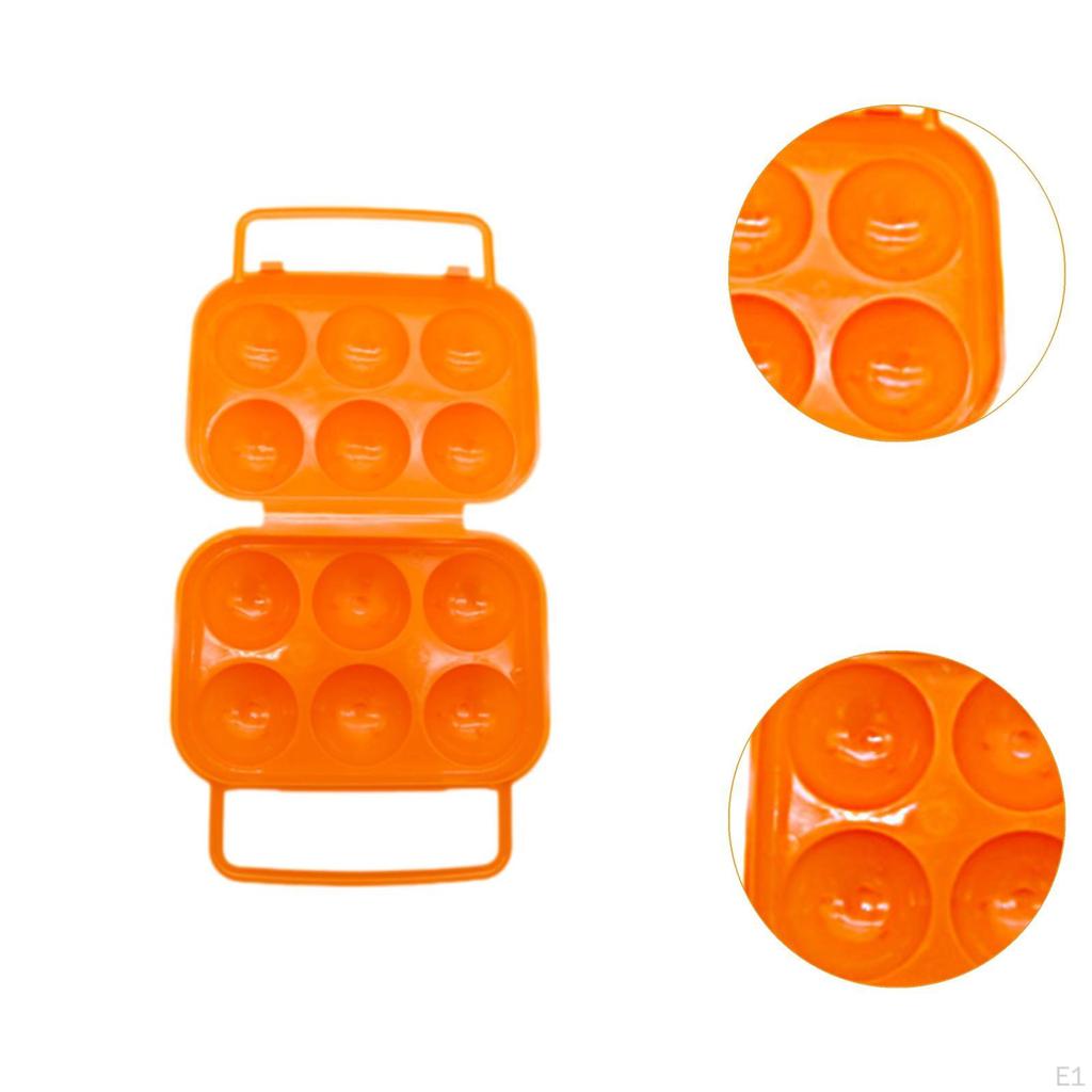 Eieraufbewahrungsbox Tragekoffer Multifunktionaler Mehrschlitz-Organizer Halter für Outdoor