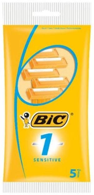 Bic Comfort-Sensitive 5-Pack Disposable Razors for Gentle Shaving