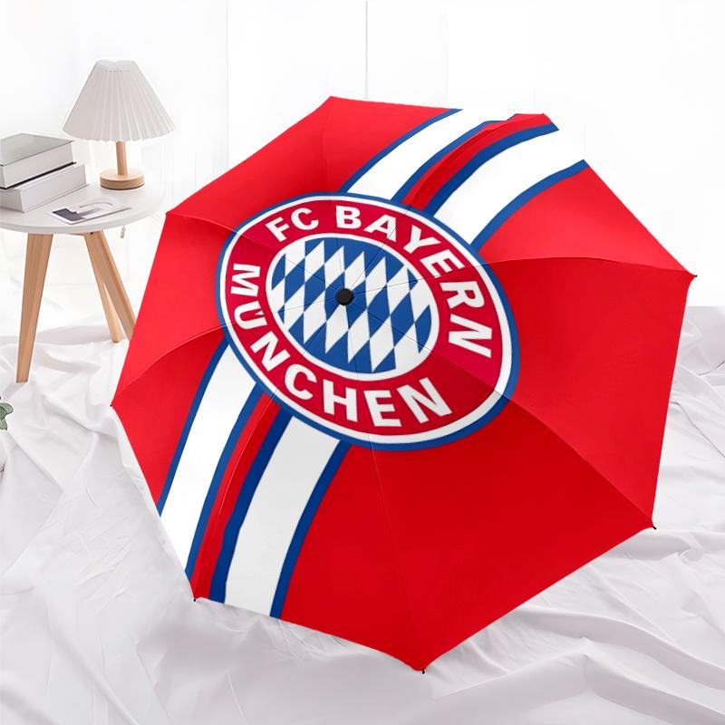 1pc Football Team (37) Umbrella, Sun Protection, And UV Shielding. It Has Eight Sturdy Ribs for Outdoor Use And Perfect Gift