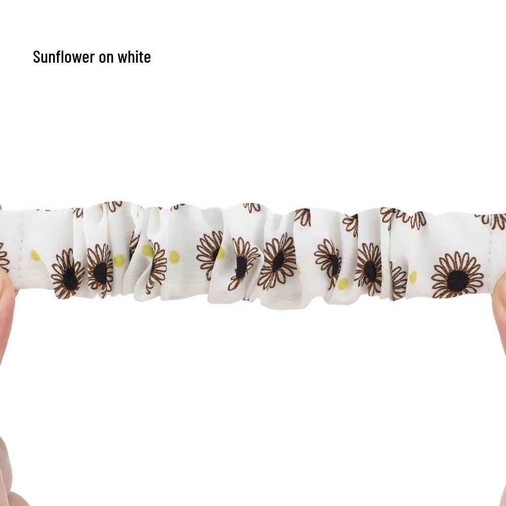 Brățară de ceas elastică tip scrunchie de 20mm/22mm pentru Samsung Galaxy Watch 4 & Huawei GT2 (42mm/46mm)