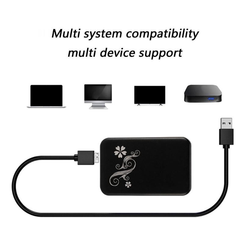 Hard Disk Box USB3.0 Hard Disk Case 2.5inch External Enclosure Box External Case for PC Laptop Accessories