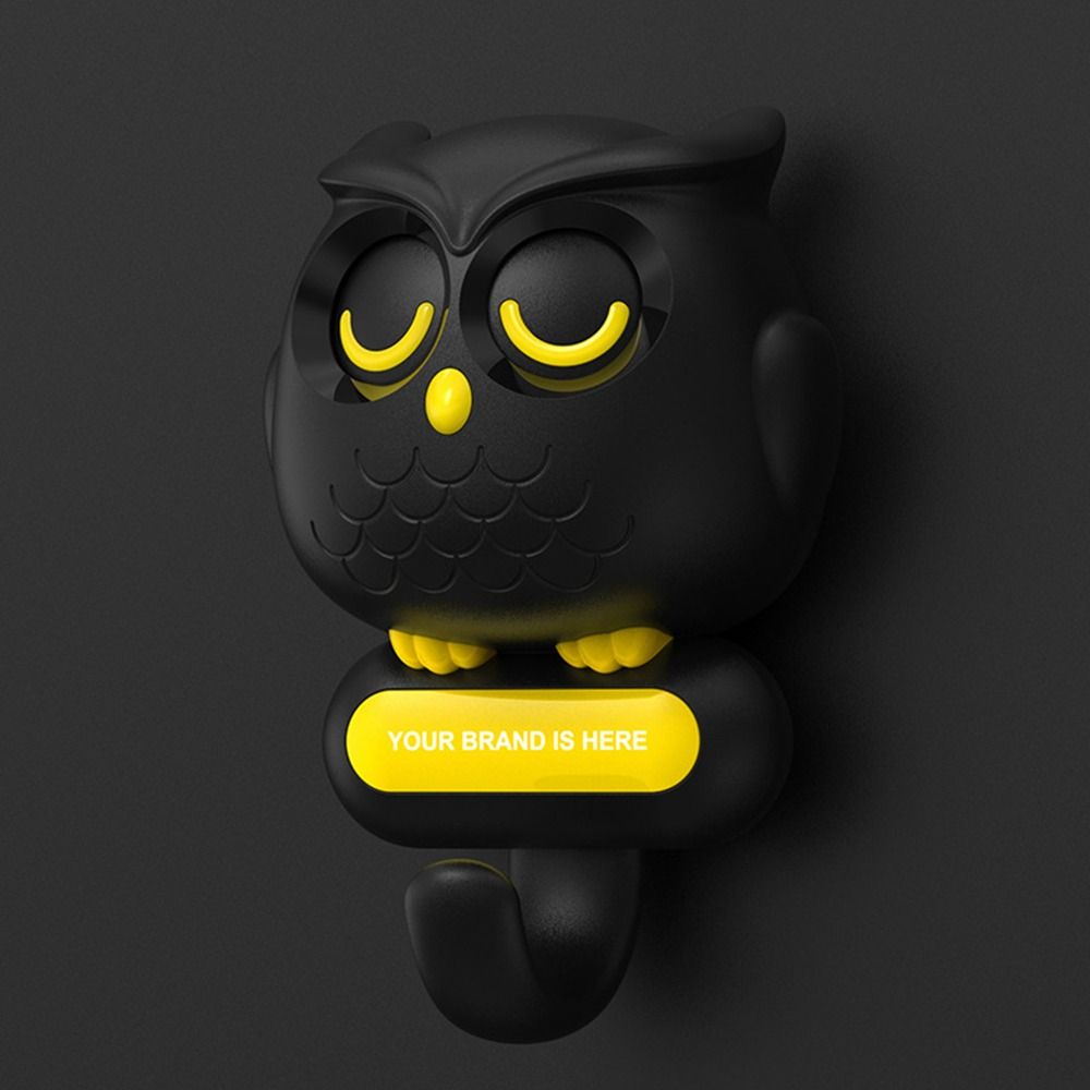 Key Holder Hooks Owl Blink Hook Free Punching Storage Rack New Animals Wall Hanging Hook