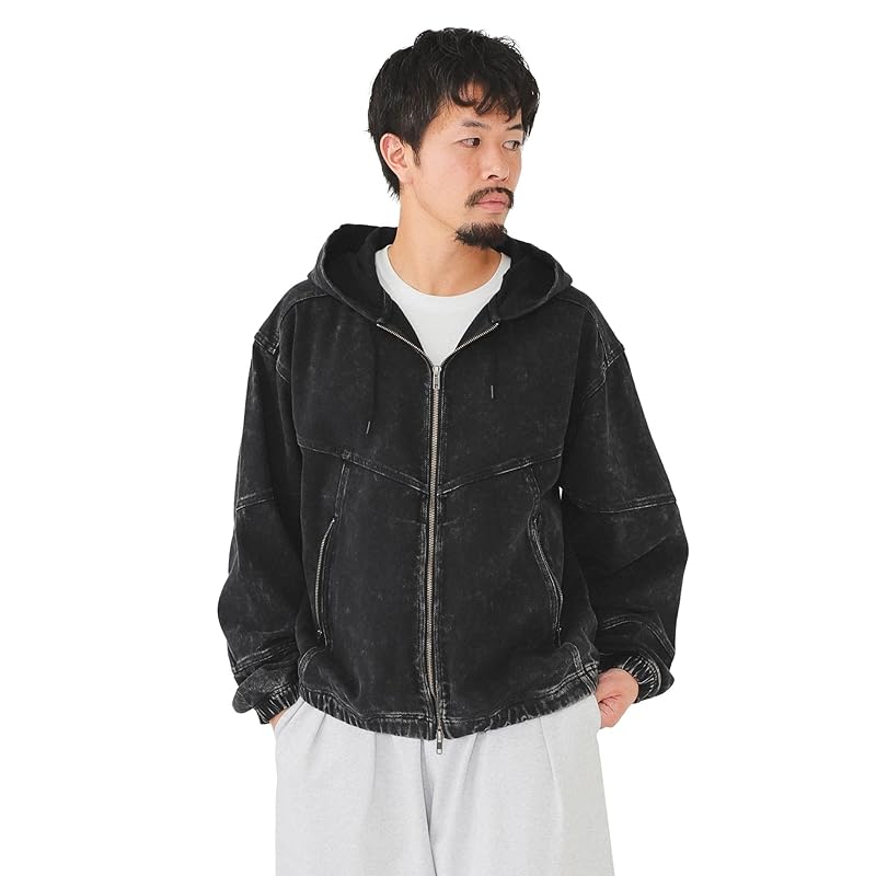 

[Beams] blouson fade zip blouson men s BLACK S