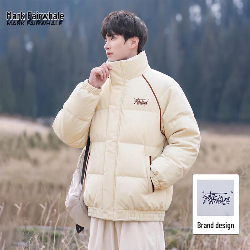 Mark Fairwhale Men's Stand-Collar Padded Jacket