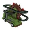 Dinosaur Track Toy Sliding Glide Universal Rotating Electric Car Toy for Kids Children