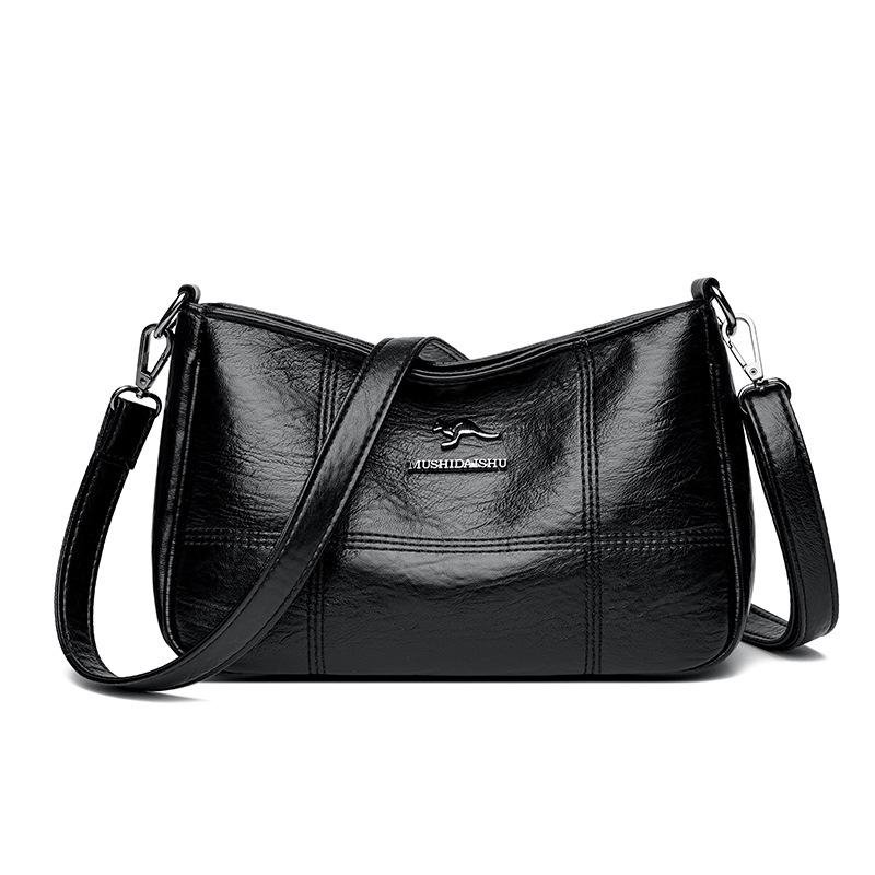 Ladies middle-aged mother bag 2025 spring new versatile shoulder messenger bag texture small square bag women