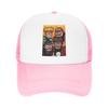 Eltingville Club The Team Drawing Mesh Sun Hats  Outdoor Sport Breathable Baseball Caps Couple Fitted Retro Print Trucker Hat