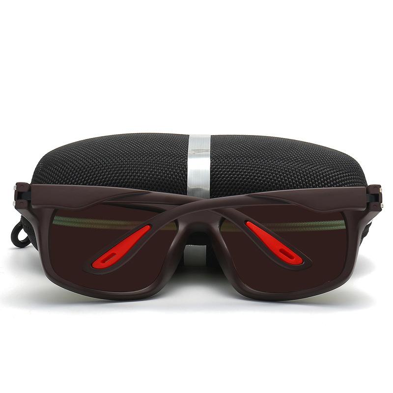 Lunettes de soleil de sport Lunettes de pêche Lunettes de cyclisme d'extérieur Lunettes de conduite Lunettes de soleil de course coupe-vent pour hommes