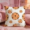FoodcookieS Cushion Cover Premium Comfort Reversible Pillow Cove Two In One Design for Any Room  Car Interior