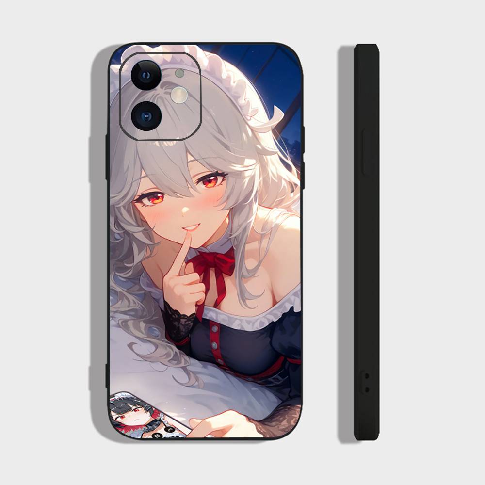 Alexandrina Sebastiane Animated GameZ-ZZZ Phone Case For IPhone 17 Air 16 15 14 13 Pro Max 11 12 Black Silicone Cover