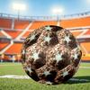 1pc Diamond Hexagon Themed Soccer Ball, Size 5, Lightweight PVC Material, Outdoor Training Soccer Ball Gift. q62272