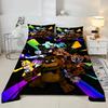 Copripiumino con personaggio Freddy dei cartoni animati federa Biancheria da letto Decorazione camera da letto Regalo per bambini adulto Singolo Matrimoniale Grande Dimensione Copripiumino con cerniera