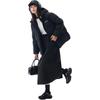 Anta Lifestyle Series Loose Casual Comfortable Down Jacket Women Outerwear Black 962448905-4