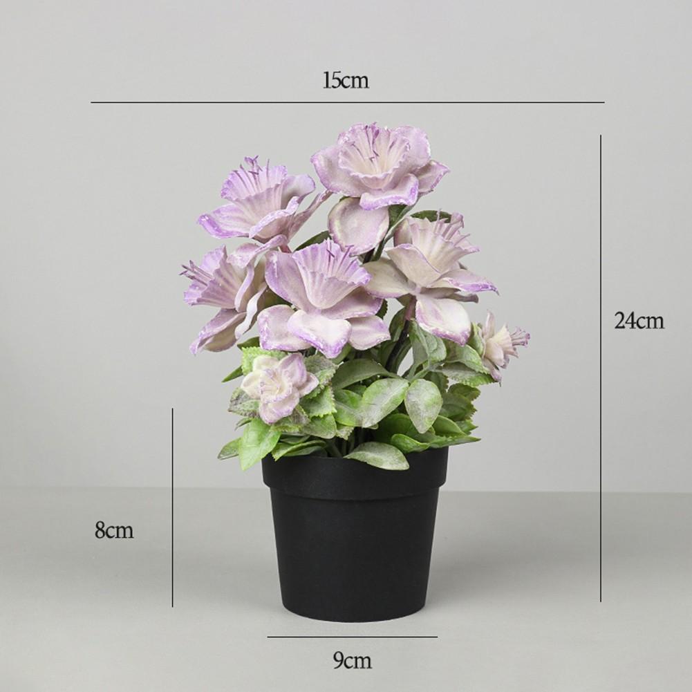 Yeni Pratik Yapay Çiçekler Saksı Ev Ev Dekorasyonu Saksı Bitkisi