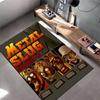 Metal Slug X Characters Design Rug Non-slip Rug Suitable for Living Room and Bedroom Sofas.