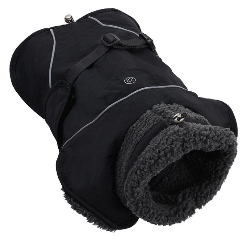 Winter Proof Dog Clothes With Reflective Safety Strips And Breathable Lining For Small Mediumed Large Dogs