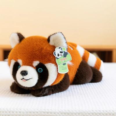 Cute Little Raccoon Hug Pillow Plush Toys Children Sleeping with Doll Soothe Bed Bedroom Ornaments Good Night Little Fox
