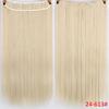 5Clips In Hair Synthetic Long Straight Hair Extensions Natural Hairpiece For Women Cosplay Party Wear