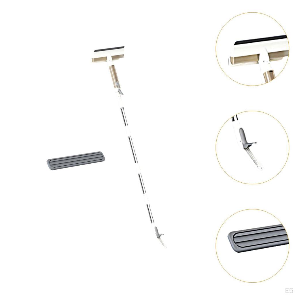 Fönsterputsare med förlängningsstång för glasunderhåll