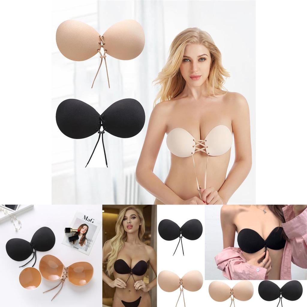 Reggiseno Invisibile di Lusso per Donna con Caratteristiche Super Push Up e Design Senza Spalline