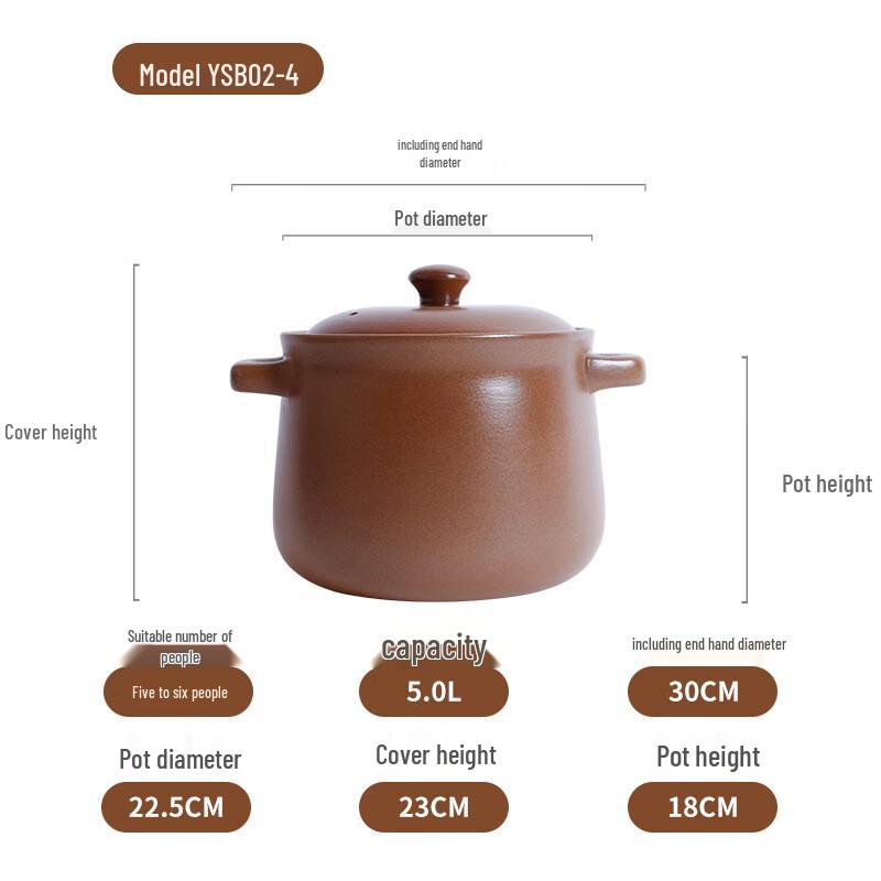 Li Lang Clay Pot for Gas Stove
