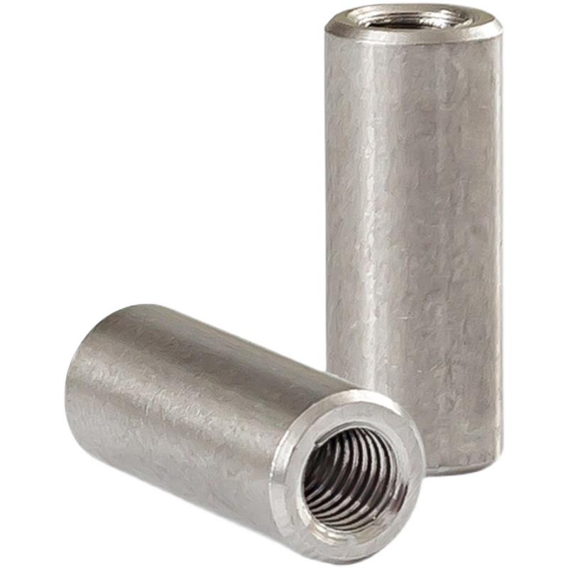 Stainless Steel 304 Double-Ended Threaded Cylindrical Guide Pin with Dual-End Holes