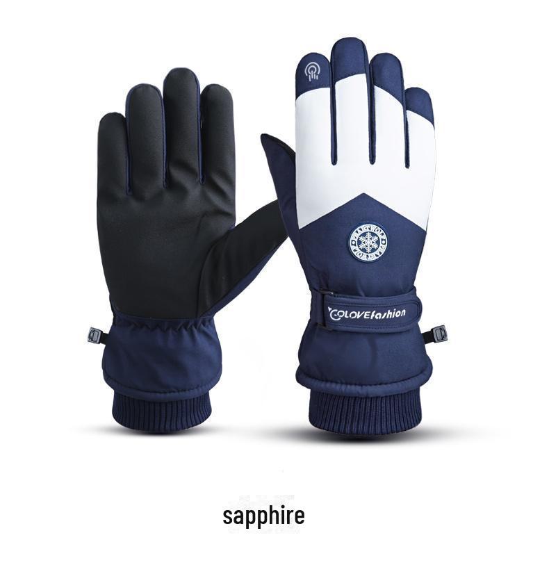 Winter Warm Touchscreen Gloves for Men & Women - Cycling, Outdoor, Windproof, Velvety Lining, Electric Car Ready