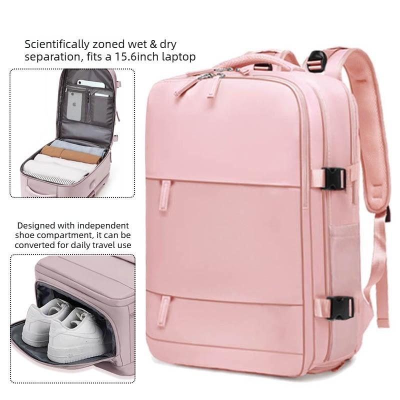 Women's Backpack Women's Large Capacity Large Lightweight Multifunctional Luggage Backpack Short Trip Travel Bag