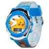 Pokemon Childrens Quartz Watch Plastic Strap 16 Blue Wristwatch.