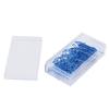 10PCS Paper Clip Blue  Shaped Pages Label Iron for Bookmark Notebook Agenda Book