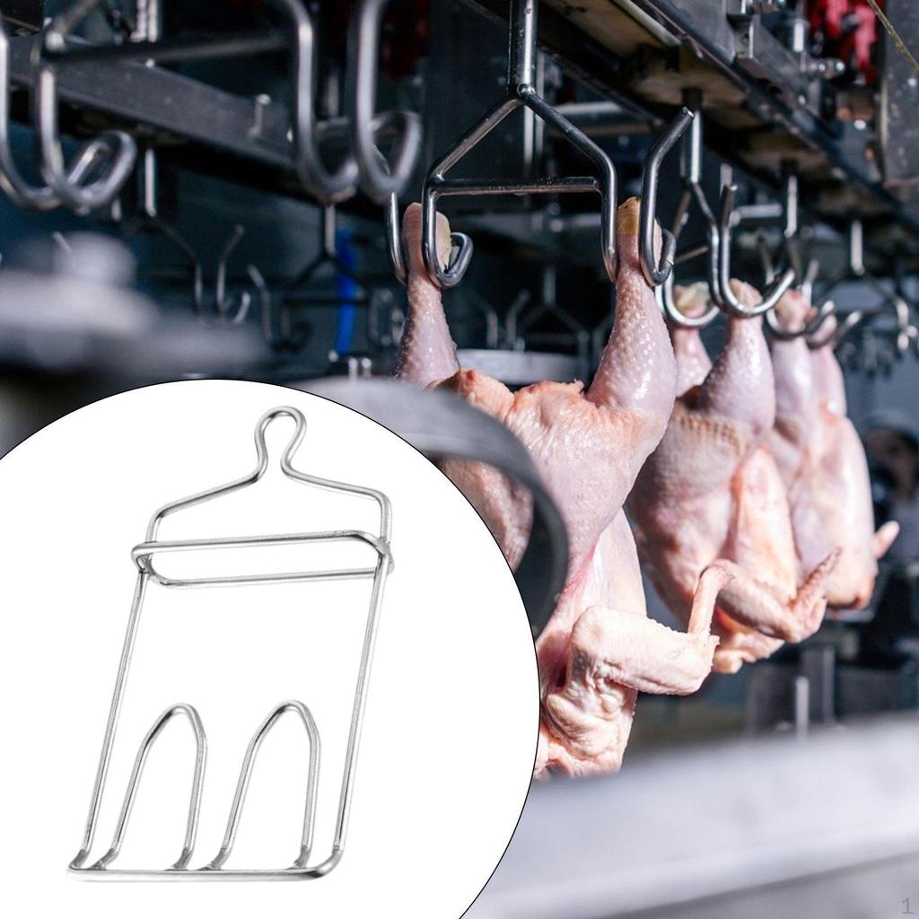 Geflügelhaken Metzger Tragbare Küchenhelfer Fleisch hängende Verarbeitung für gebratene Ente