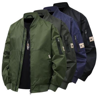 Herrenjacken, Baseballuniformen für Frühling und Herbst, Arbeitskleidung, Wasserdichte Outdoor-Freizeitjacke für Herren und Damen, locker geschnitten