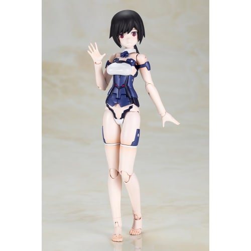 Kotobukiya Frame Arms Girl Leticia Azurite Ver., approximately 150mm tall, non-scale plastic model
