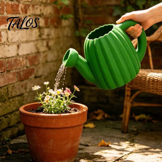 Ergonomic Handle Water Can Cute Cactus Watering Can, Shower Head Plastic Small Plant Waterer Pot, for Houseplants, Indoor Flowers Decorative