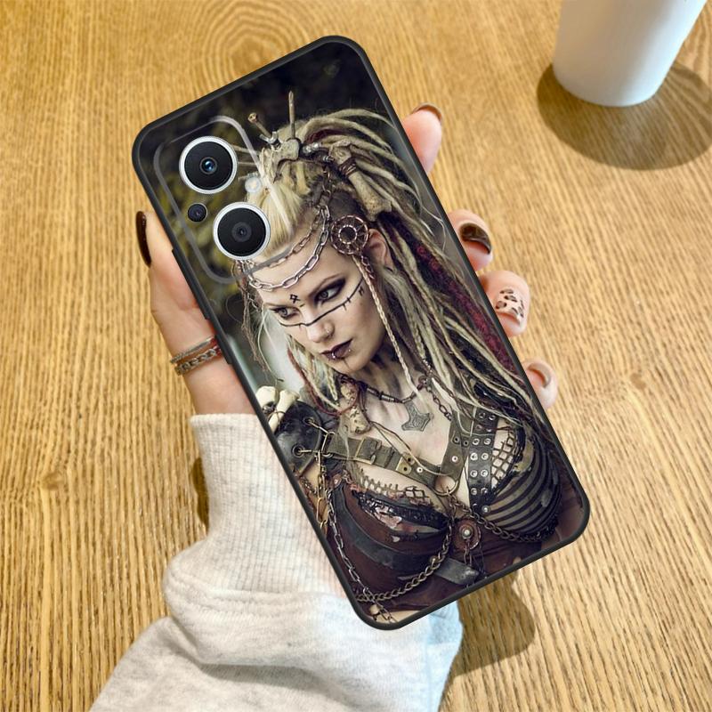 Sexy Ärmeltattoo Mädchen Hülle Für OPPO Reno 14 F 10 11 12 13 Pro 13F 12F 11F 7 8 Lite OPPO Find X6 X5 X8 X9 Pro Hülle