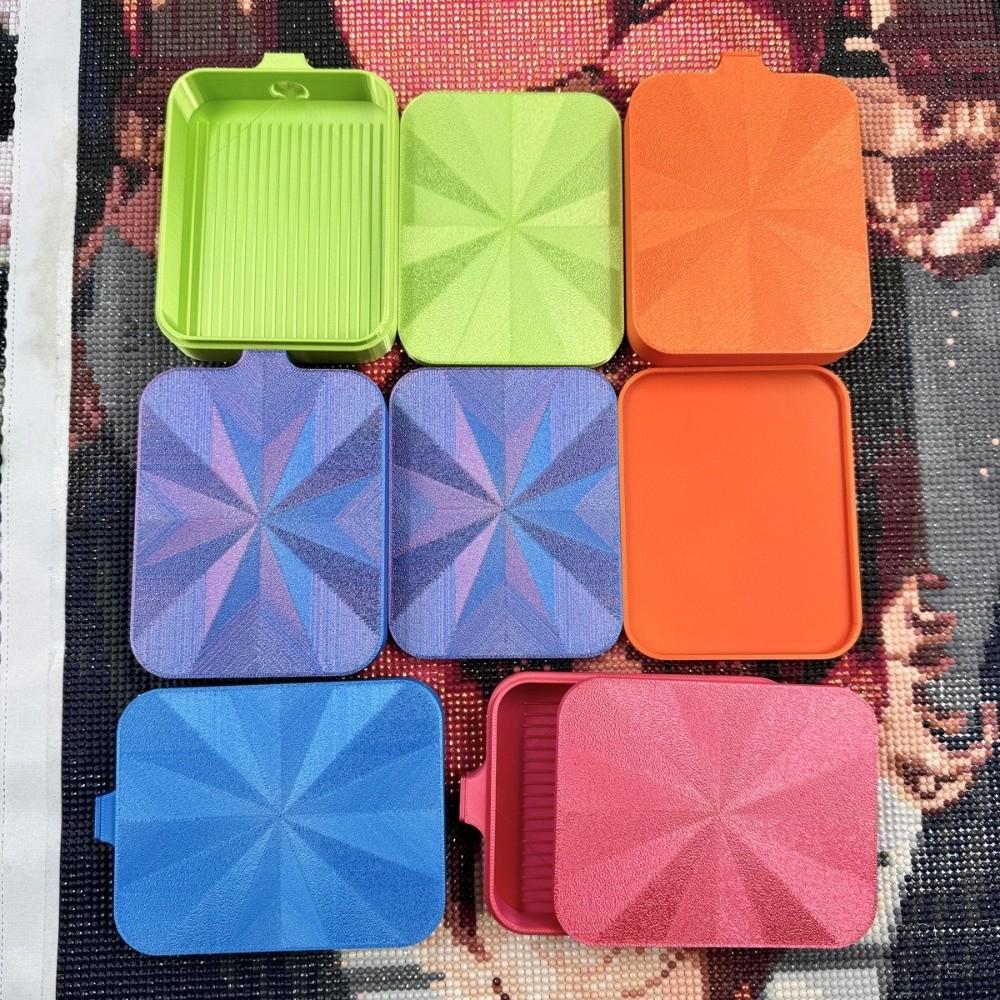 DIY Craft Beads Sorting Storage Tray Embroidery Beading Plates for 5D Diamond Painting Tool