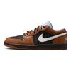 Jordan Air Jordan 1 Low top Vintage Basketball Shoes Men's Dark Brown IR7560-010