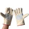 1Pair Stab Proof Canvas Gloves Double Thickened Welding Protective Gloves  Welder Maintenance