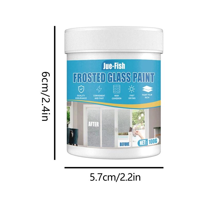 Frosted Glass Spray Paint for Windows 100ml Door & Window Shading Frosted Glass Paint Frost Spray Paint for Home Office