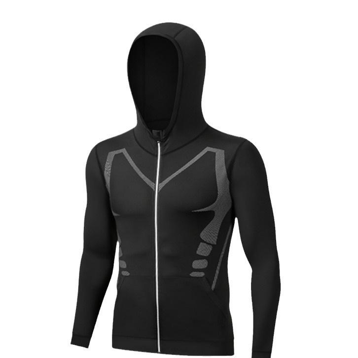 

Мужская водонепроницаемая куртка-ветровка: Ветрозащитная, непромокаемая куртка с капюшоном для езды на велосипеде, тренировок и бега осенью/зимой. L